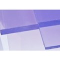 Professional Plastics Clear/Blue PVC Sheet, 0.250 X 48.000 X 96.000 [Each] SPVCCB.250X48.000X96.000